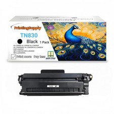 1PK TN830 Toner Cartridge for Brother TN830 DCPL2640DW HL-L2460DW HL-L2405W LOT