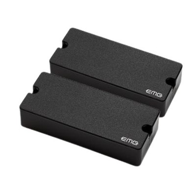 EMG David Ellefson Signature 5-String Active Soapbar Bass Pickup Set, Black