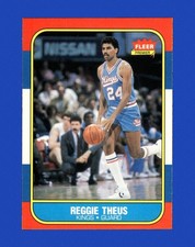 1986-87 Fleer Set-Break #108 Reggie Theus NM-MT OR BETTER *GMCARDS*