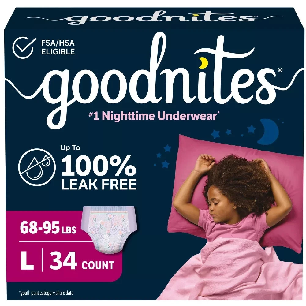 GoodNites Size L Baby Disposable Diapers for sale | eBay