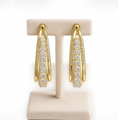 Radiant Luxe Crystal Earrings 