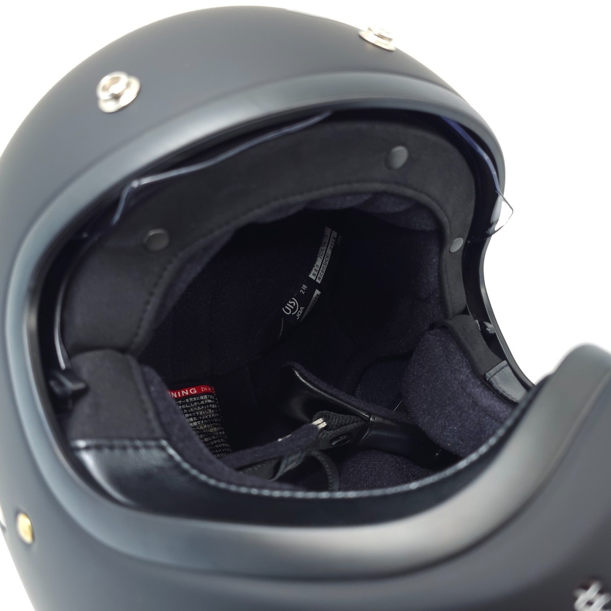 SHOEI EX-ZERO Matt Black Helmet Motorcycle Full Face Size M 57cm