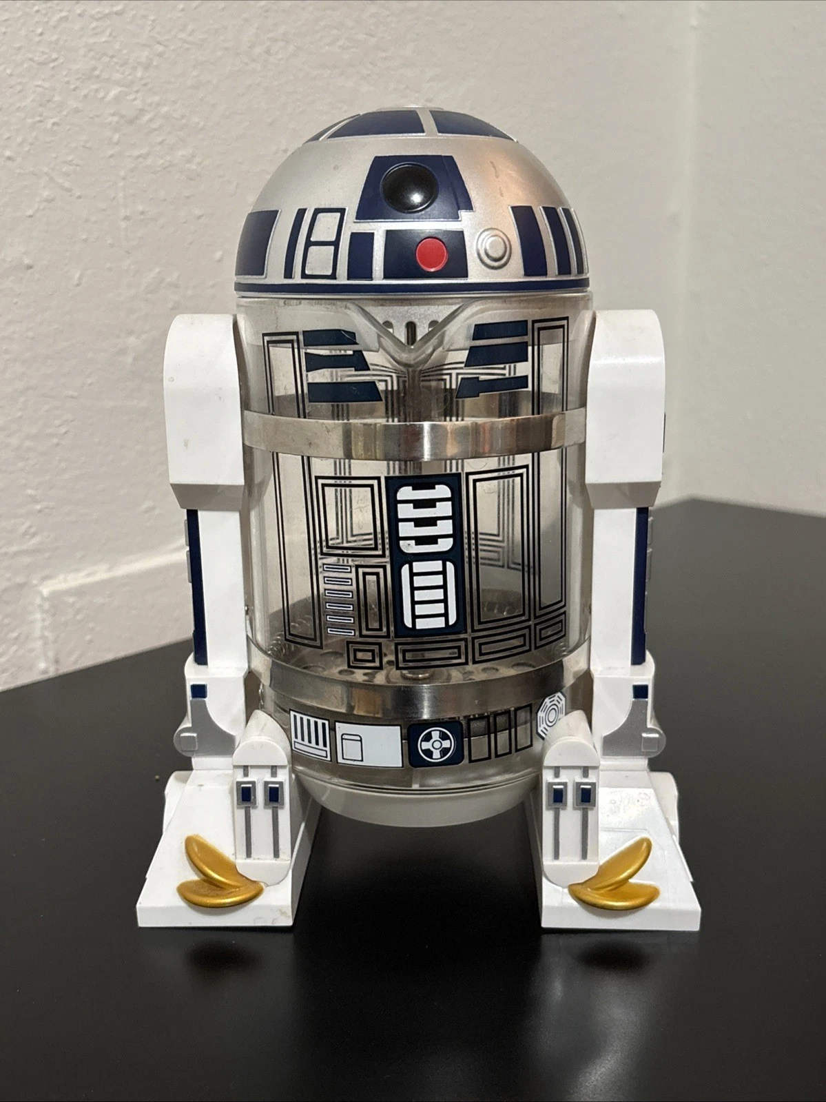 Star Wars Thinkgeek Mini R2-D2 French Press Manual Easy Clean Coffee Maker