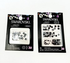 Swarovski Crystals 5mm Xirius Hotfix 18 Pack And 86 Piece Hotfix Combo Pack