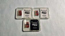 THREE 3 - Gigastone 4K Game Pro SDXC UHS-I U3 V30 128GB Micro SD Cards