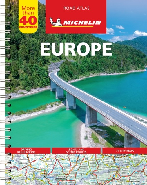 Europe - Tourist and Motoring Atlas (A4-Spiral): by Michelin SPIRAL-BOUND - Image 7