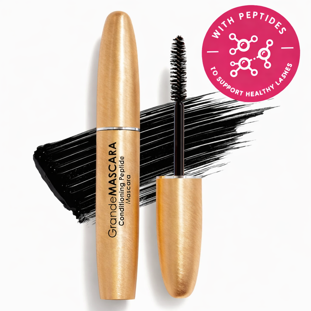 GrandeMASCARA Black Conditioning Peptide Mascara Full Size Volumizing Lash