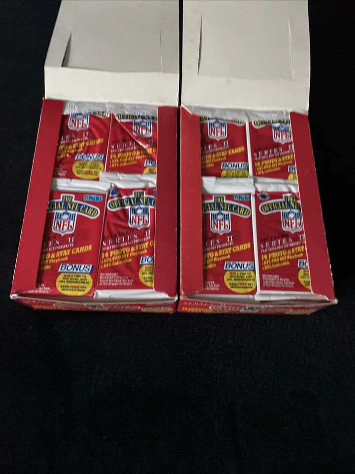 (2) Lote Caja Cera Fútbol Serie II Pro 1989 Foto 2 de 2