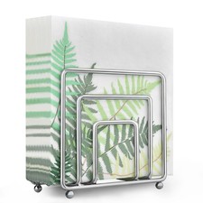 LAIHIFA Napkin Holder Silver Napkin Holders for Table Kitchen & Countertops