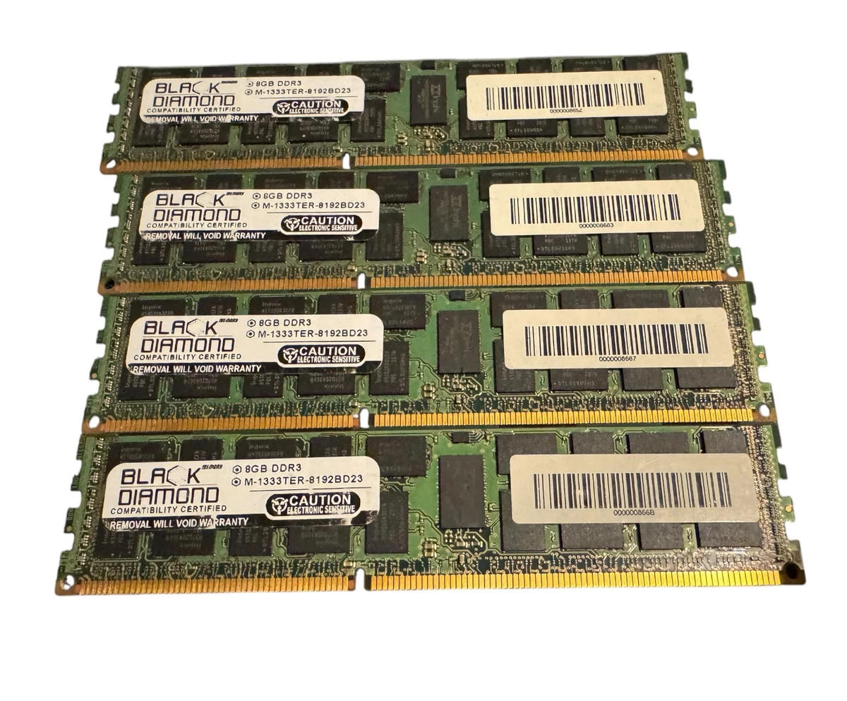 32gb Ddr3 Ecc In Computer Memory (Ram) for sale | eBay
