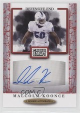2021 Sage Premier Draft Auto Red Malcolm Koonce #A35 Auto fm0