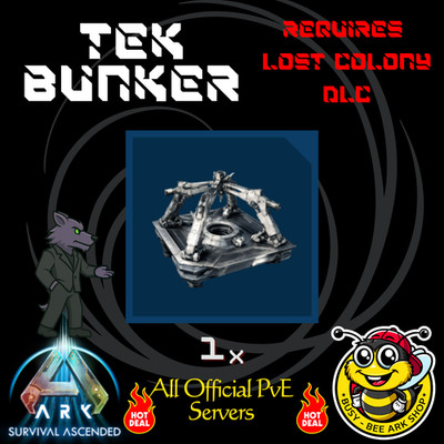 ARK-Survival-Ascended-PvE-Official-Tek-Bunker-Modules-PS5-XBOX-PC-BusyBee