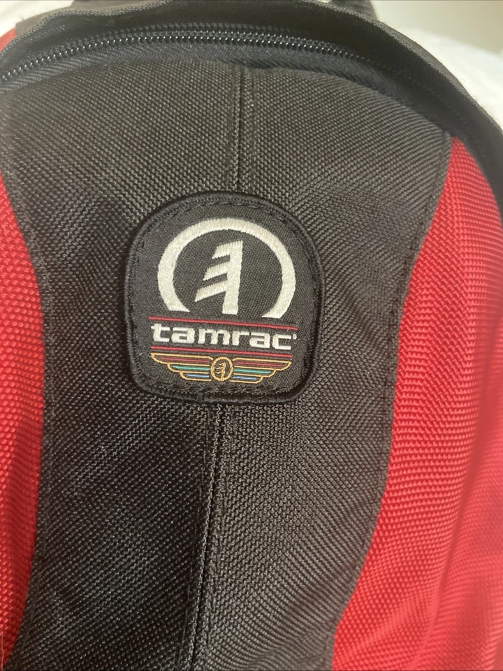 Tamrac SAS Adventure Photography Camera Laptop Backpack Multi Pockets Red Blk - Image 2 of 4