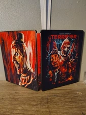 Custom Terrifier Blu Ray Steelbook W Slip Case Hardbox ONLY READ