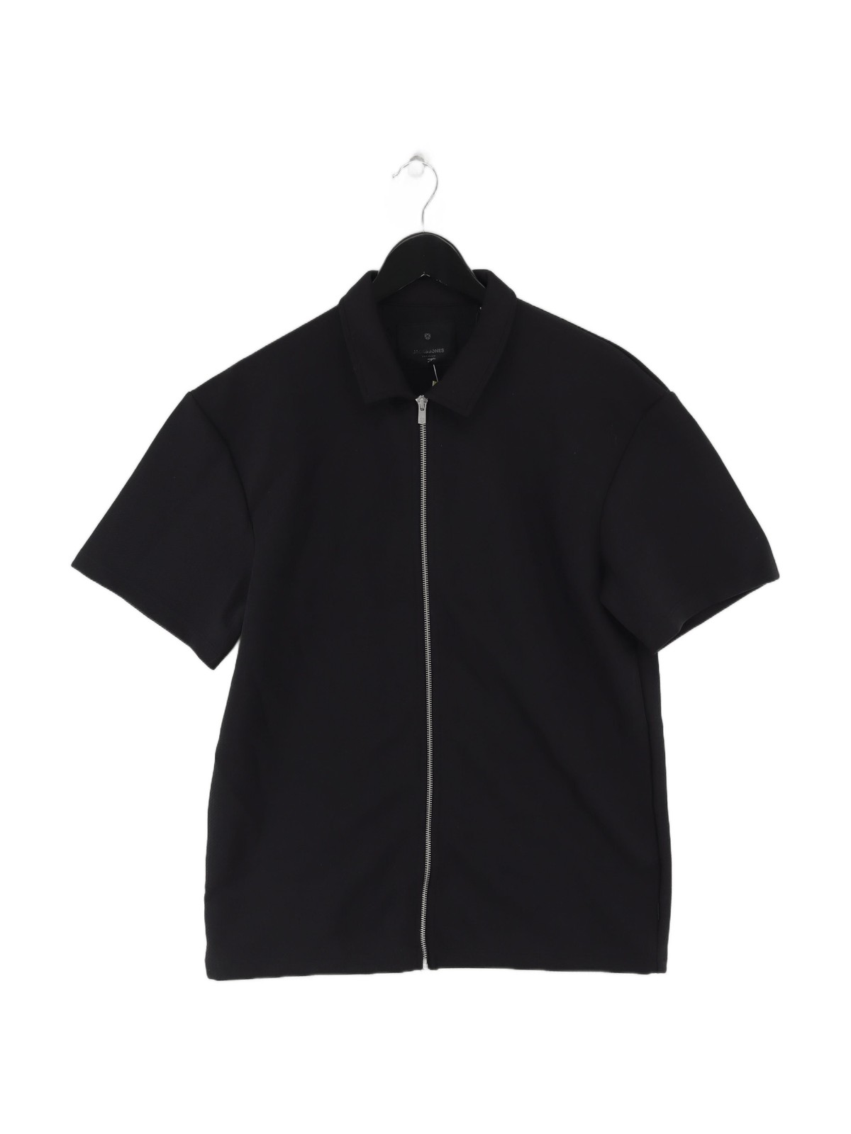 T shirt uomo Jack & Jones L nera 100% altra basic