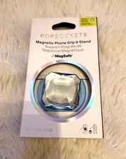 PopSockets MagSafe Magnetic Phone Grip  Stand In Diamond NEW In Box