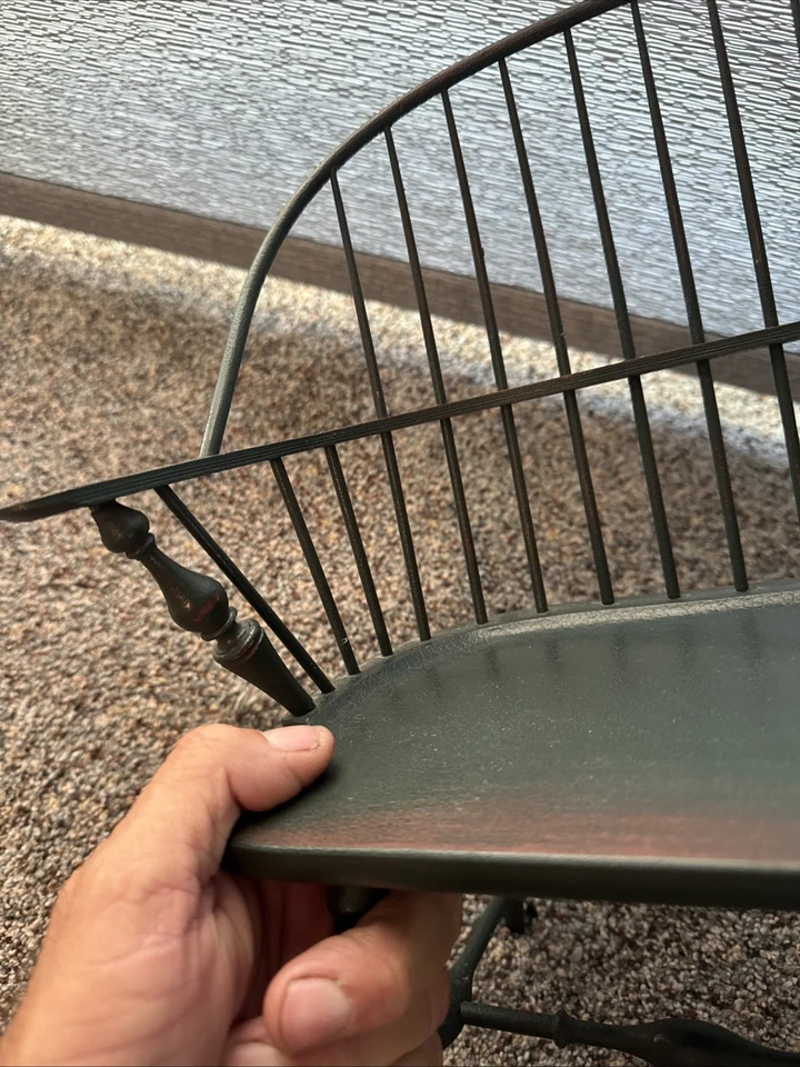 Riverbend Chair Co Double Bow Sette Salesman Sample Miniature Windsor Dollhouse - Image 4 of 4