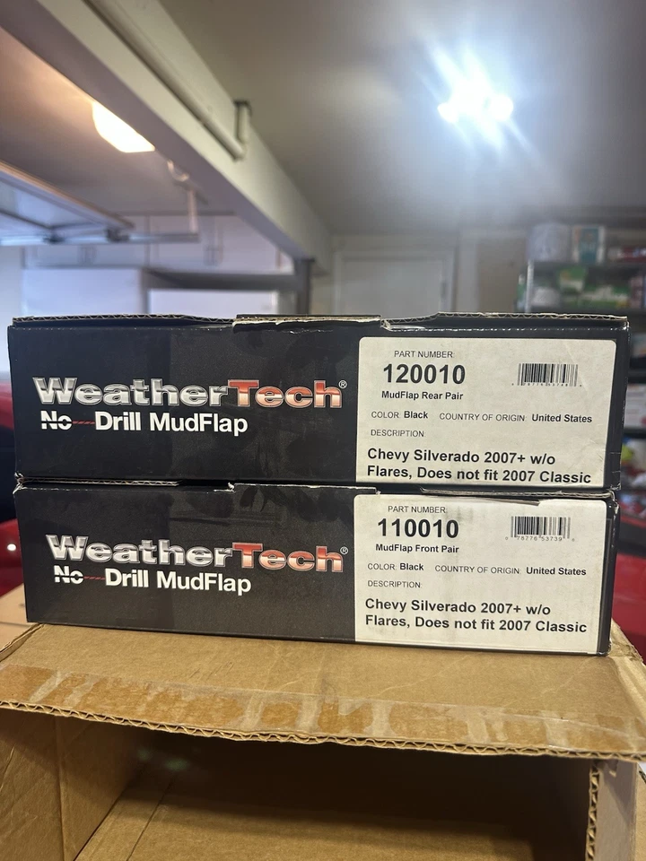 Guardabarros Weather Tech Chevy Silverado 2007 Foto 2 de 2