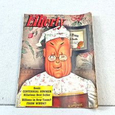 Liberty WWII October 2, 1943 Magazine Billions in New Taxes? From Where??  WW2