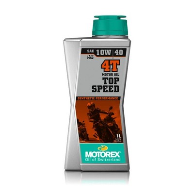 MOTOREX Top Speed 4T 10W/40 MA2 1L Synthetisches Motoröl Hochleistung