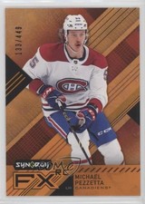 2021 Upper Deck Synergy FX Rookies Orange 133/449 Michael Pezzetta #FXR-MP vm9