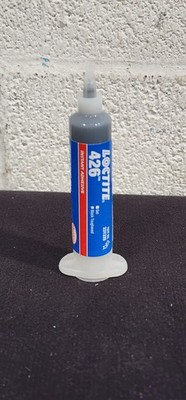 Loctite 426 231339 Instant Adhesive Black 0.35oz Syringe (Use By 02/27)