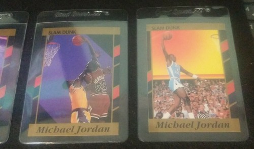 1990-91 MICHAEL JORDAN SLAM DUNK BEST OF THE BEST Basketball Promo Card Set 1-3 - 第 3/9 張圖片