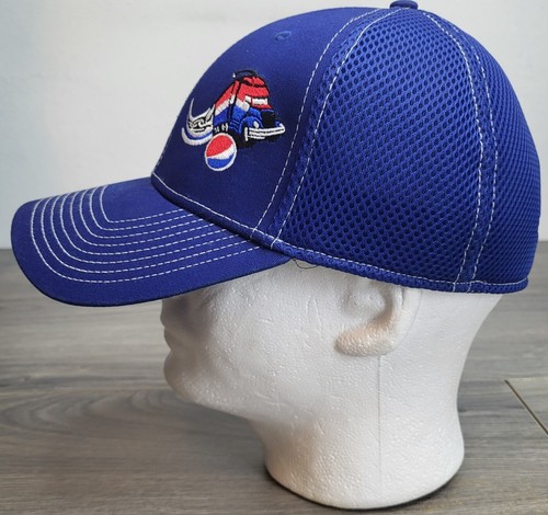 Gorra New Era 39Thirty para hombre M/L mediana/grande ajustada azul Pepsi Transport 2016 - Imagen 2 de 11