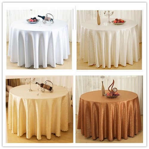 Round Dining Table Cloth Cover Topper Fl Tablecloth Wedding Party 180cm Round Dining Table Cloth Cover Topper, How To Make Round Table Cover