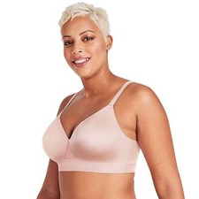 Bali One Smooth U Bounce Control Wirel. Full-Cov Bra DF3458 Lt. Buff Sz.38DD,40D