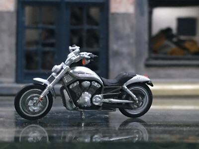 1:87 HO Scale Harley Davidson Motorcycle - - - - V-Rod (Silver) | eBay