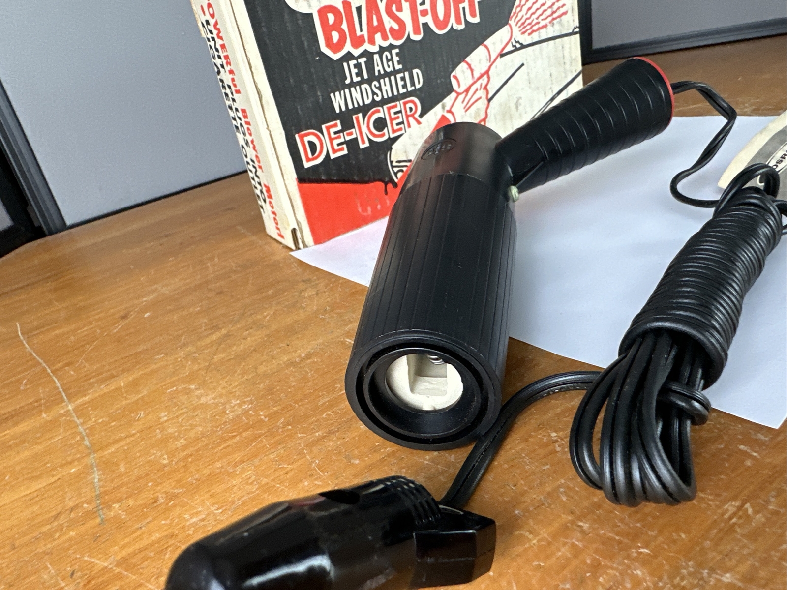 NOS Vintage BLAST-OFF Chevy/GM Ford Mopar Hot Rod Auto WINDSHIELD DE-ICER GUN