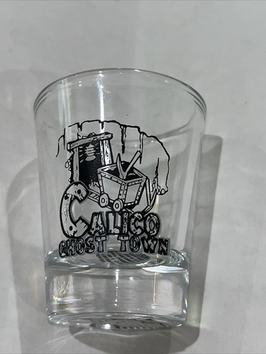 Calico Ghost Town shot glass- Souvenir- Famous place- NEW | eBay