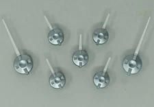 Custom Gauge Cluster Needle Set for 2003-2006 GM Trucks & SUVs Silver White