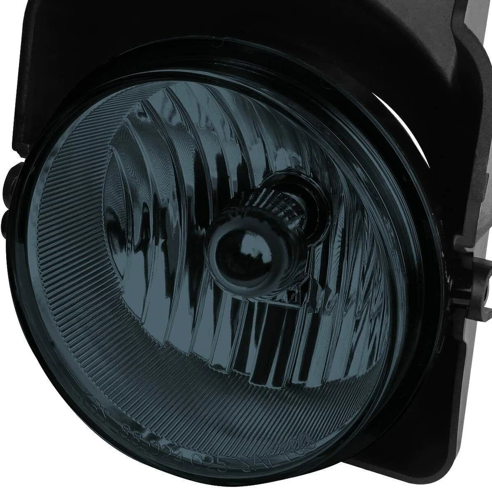 Se adapta a GMC Sierra 1500 2500 3500 HD 2003-2006 luces antiniebla de conducción de humo lámpara +/bombillas Foto 2 de 4