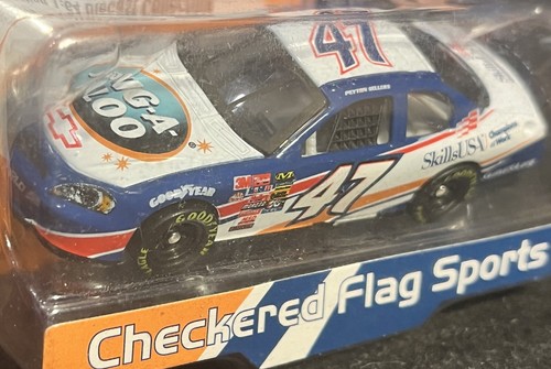 CHECKERED FLAG Nascar Peyton Sellers #47 JIG-A-LOO Skills USA 2009 Diecast Car - Picture 2 of 3