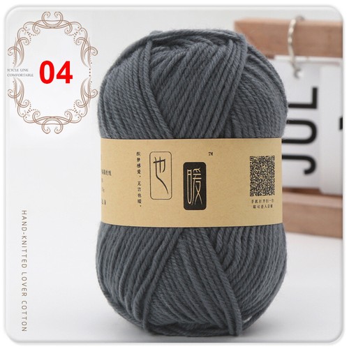 1Ball Soft Blended Yarn Hand Knitting 4ply Yarn For Scarf Sweater Hat Doll - Picture 24 of 77