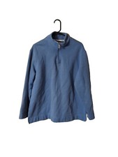 Pacer Blue 1/4 Zip Vintage Fleece Jacket Women's Size L