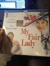 My Fair Lady - Laserdisc 1994 New Sealed Movie Audrey Hepburn Rex Harrison
