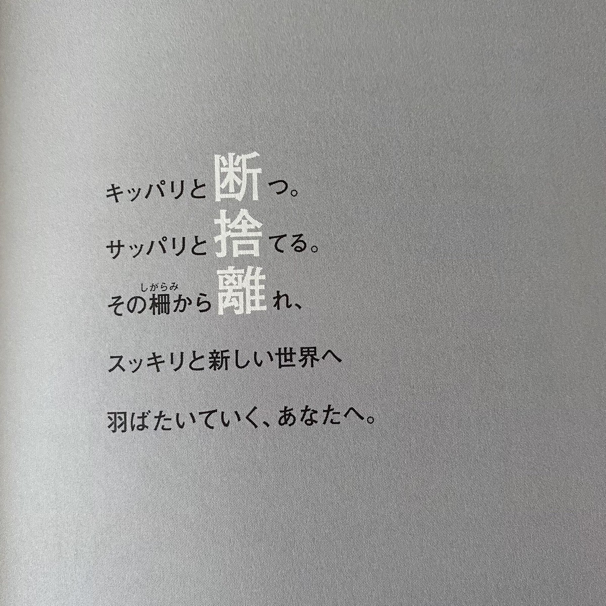 断舎離中！ページ Japanese Book Cleaning Danshari Hideko Yamashita Softcover