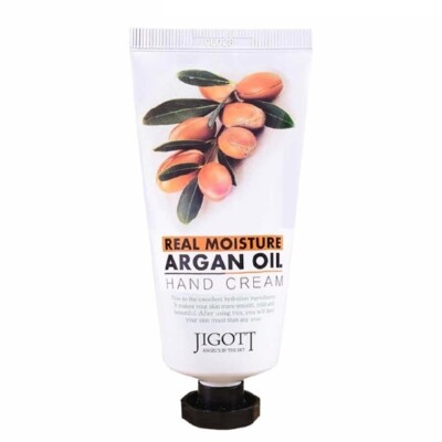 JIGOTT Real Moisture Argan Oil Hand Cream 100ml Skin Protective K-Beauty