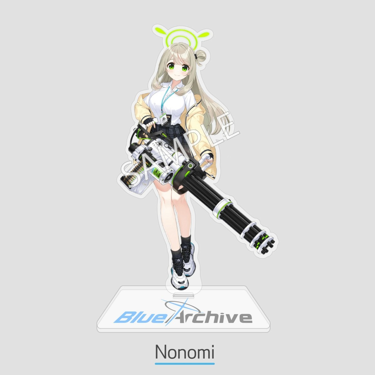 Blue Archive Acrylic Stand Abydos Characters Shiroko Nonomi Serika