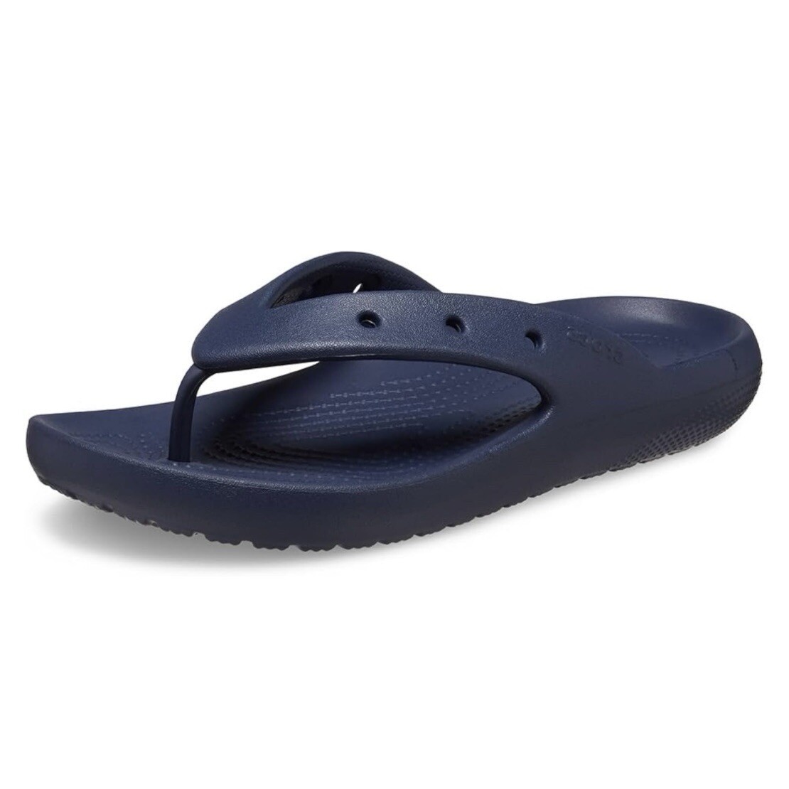 Crocs Classic Flip Flop V2 Sandal Navy Blue Summer Shoes Womens 9 - Mens Size 7