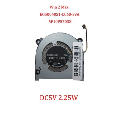 Laptop CPU FAN For UMPC For GPD Win 2 Max DC5V 2.25W 4PIN New