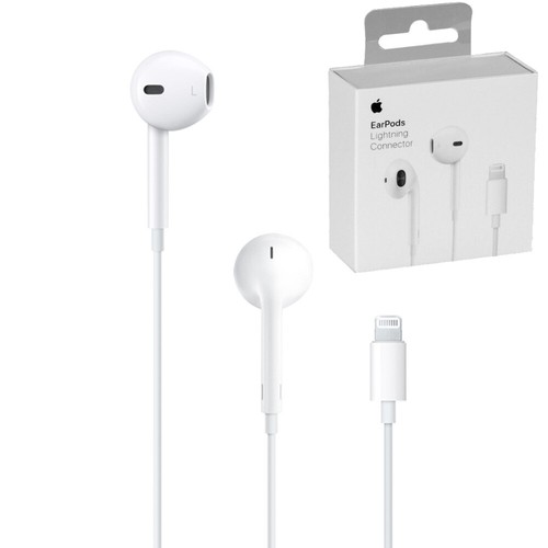 Cuffie auricolari+microfono Earpods Lightning originali Apple per iPhone 7  E9P | eBay