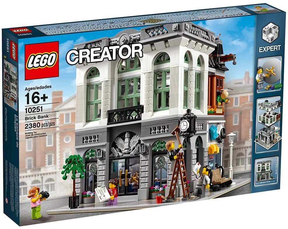 Onrustig Bewust worden Verpersoonlijking LEGO Creator Expert: Brick Bank (10251) for sale online | eBay