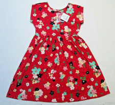   HANNA ANDERSSON girls red floral dress NEW 42 Size 150 NWT 10 12 Cotton