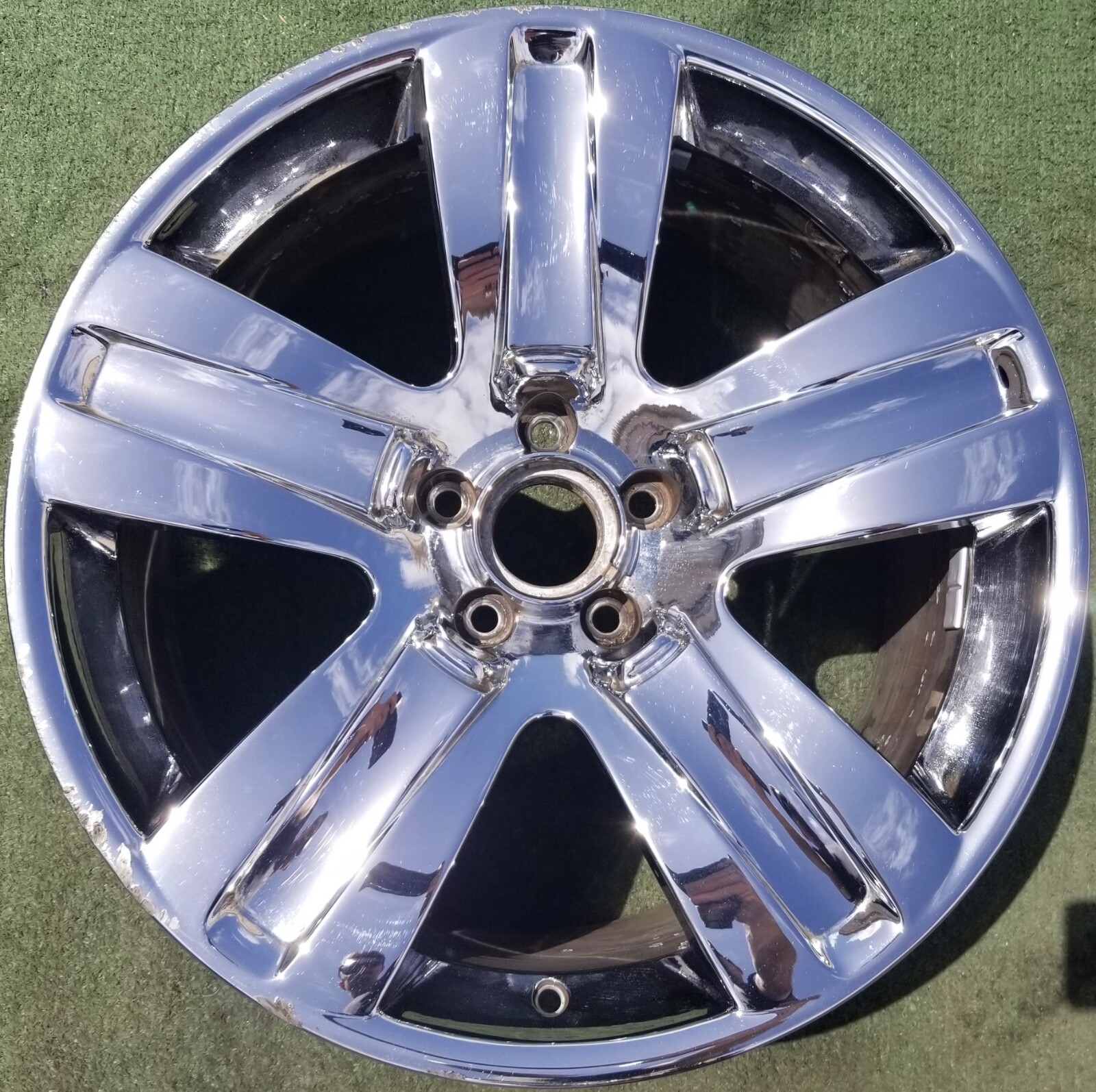 Factory Bentley Continental Chrome Wheel OEM 19 in Flying Spur 3W0601025AC