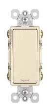 Legrand radiant 15 Amp Rocker Wall Switch, Decorator Light Switches, Light Al...