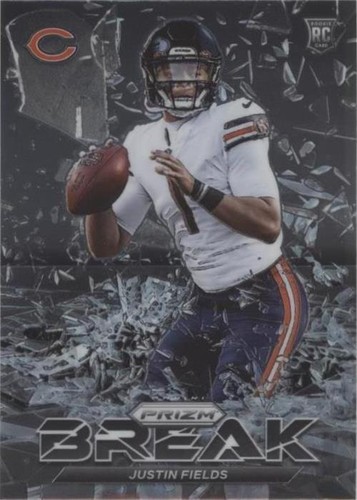 2021 Panini Donruss Optic - Rated Rookie Justin Fields #204 Red